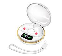 Avizar, Cuffie per dormire senza fili ultrapiatte antirumore con custodia LED