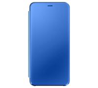 Avizar, Custodia a flip Oppo Find X3 Lite, funzione specchio e supporto, Blu