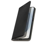 Avizar Custodia a libro per Galaxy S25 FE con portacarte e funzione supporto video, Nero