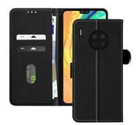 Avizar, Custodia a libro per Huawei Mate 30 Supporto video multifunzione, Nero