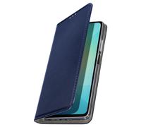 Avizar Custodia a libro per Samsung Galaxy A06 con chiusura magnetica, Blu scuro