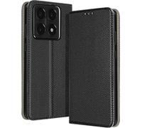 Avizar Custodia a libro per Xiaomi 14T con chiusura magnetica, Nero