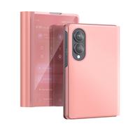 Avizar, Custodia a Patta Specchio per Galaxy Z Fold8 Effetto Pelle con Supporto