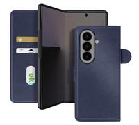 Avizar Custodia Chesterfield Porta Carte per Samsung Z Fold 7 con Patta Magnetica, Blu