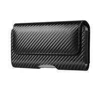 Avizar, Custodia cintura carbonio per telefono 6,7 pollici con clip rotante