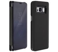 Custodia a Libro Clear View Specchio per Galaxy S8 - Nera