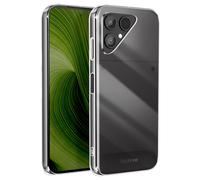 Avizar Custodia Compatibile Fairphone 6 in Silicone Morbido e Robusto con Ritagli Precisi, Trasparente
