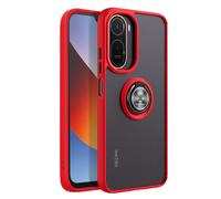 Avizar, Custodia con Anello per Xiaomi Redmi A7 Pro con Anello Magnetico, Rosso