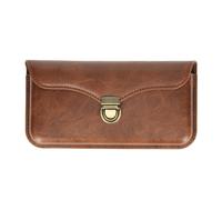 Avizar Custodia da cintura orizzontale per smartphone 6,7'' clip e passanti, Marrone scuro