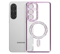 Avizar, Custodia Diamante per Galaxy A36 Bordo Strass, Viola