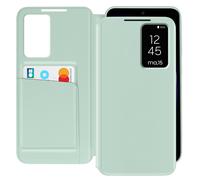 Avizar, Custodia finestra per Galaxy S23 con porta carte, Verde chiaro