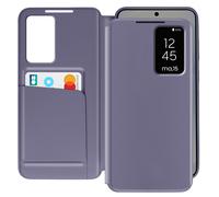 Avizar, Custodia finestra per Galaxy S25 con porta carte, Lavanda