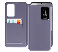 Avizar Custodia finestra per Samsung Galaxy S25 e S24 con porta carte, Lavanda