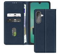 Avizar Custodia Samsung Galaxy A26 A Libro Portafoglio Supporto Video, Blu scuro