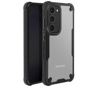 Avizar Custodia Galaxy S24 Antishock Opaco Anti-impronta, Nero