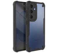 Avizar Custodia Galaxy S25 Antishock Opaco Anti-impronta, Nero