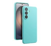 Avizar, Custodia Galaxy S26 Plus in Silicone Soft-Touch con Microfibra, Turchese