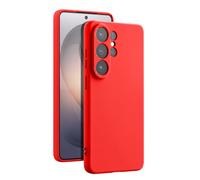 Avizar, Custodia Galaxy S26 Ultra in Silicone Soft-Touch con Microfibra, Rosso