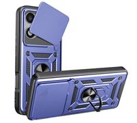 Avizar, Custodia Honor 400 Lite Anello Magnetico Protezione Fotocamera, Blu