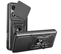 Avizar, Custodia Honor 400 Lite Anello Magnetico Protezione Fotocamera, Nero