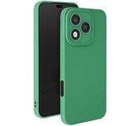 Avizar, Custodia Honor 400 Lite Silicone Liscio Camera Protetta Nera, Verde