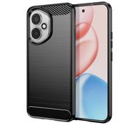 Avizar, Custodia Honor 400 Silicone Carbonio Spazzolato, Nero