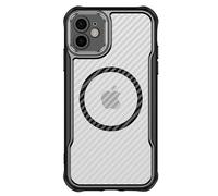 Avizar Custodia iPhone 11 MagSafe Carbon Antiurto, Nero