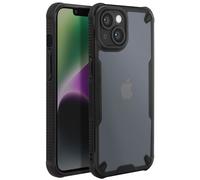 Avizar Custodia iPhone 14 Antishock Angoli Rinforzati Opaco, Nero