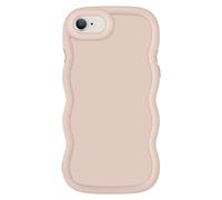 Avizar Custodia iPhone 7, 8, SE 2020 & SE 2022 Silicone Antishock, Beige