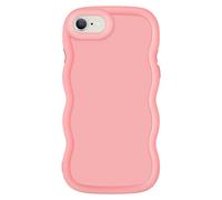 Avizar Custodia per iPhone 7, 8, SE 2020 e SE 2022 Silicone Antishock Rosa