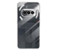 Avizar, Custodia Nothing Phone 3a Silicone Flessibile, Trasparente