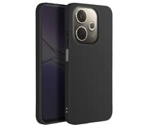 Avizar Custodia Oppo A5 Pro Silicone Morbido Opaco, Nero