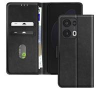 Avizar, Custodia Oppo Reno 13 Pro Risvolto Portafoglio Video, Nero