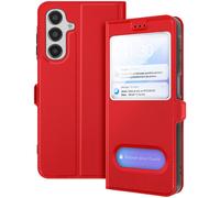 Avizar, Custodia per Galaxy A16 Supporto video, Rosso