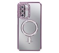 Avizar, Custodia per Galaxy A17 compatibile con con contorno di strass