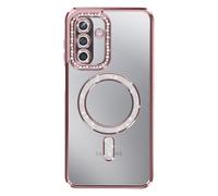 Avizar, Custodia per Galaxy A17 compatibile con con contorno di strass