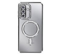 Avizar, Custodia per Galaxy A17 compatibile con con contorno di strass