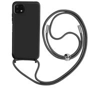 Avizar, Custodia per Galaxy A22 5G semi-rigida soft-touch con cordino da collo