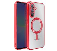 Avizar, Custodia per Galaxy A36 Compatibile con Bordo Cromato