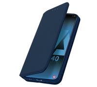 Custodia Samsung Galaxy A40 Portacarte Funzione Supporto Blu