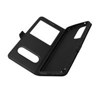CustodiaSamsung Galaxy A53 5G Doppia Finestra Supporto Video Nera