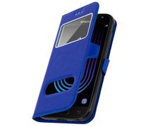 Avizar, Custodia per Galaxy J3 2017 Funzione Stand con Doppia Finestra