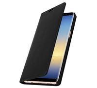 Custodia in pelle nera Avizar per Samsung Galaxy Note 8