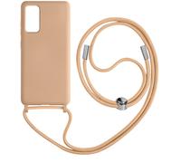 Avizar, Custodia per Galaxy S20 FE semi-rigida soft-touch con cordino da collo