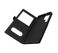 CustodiaSamsung Galaxy S22 Ultra Doppia Finestra Supporto Video Nera