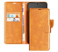 Avizar, Custodia per Galaxy S25 Edge con chiusura e laccetto, Giallo