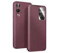 Avizar, Custodia per Galaxy S25 Edge con Finestra Smart View e Porta Carte