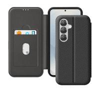 Avizar Custodia per Samsung Galaxy S25 Portacarte anti RFID, Nero