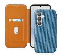 Avizar, Custodia per Galaxy S25 Portacarte anti RFID, Blu