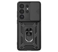 Avizar Custodia per Galaxy S26 Ultra con Anello Supporto e Copri Fotocamera Scorrevole
